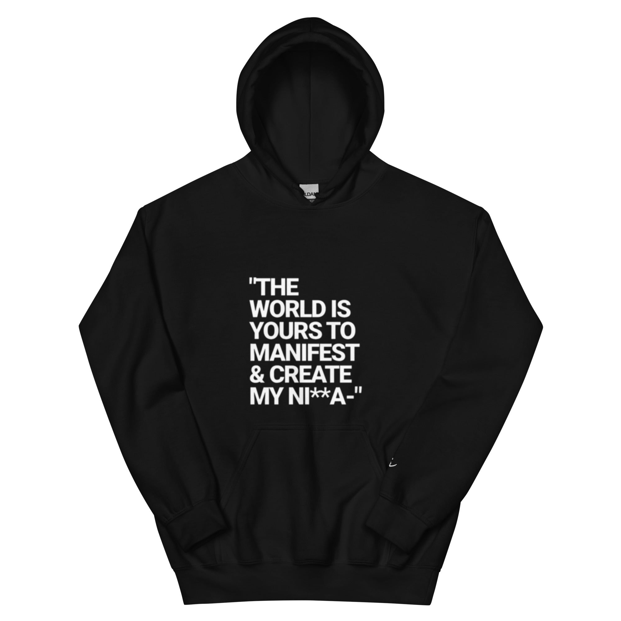 THE WORLD IS YOURS Cozy Hoodie for Women